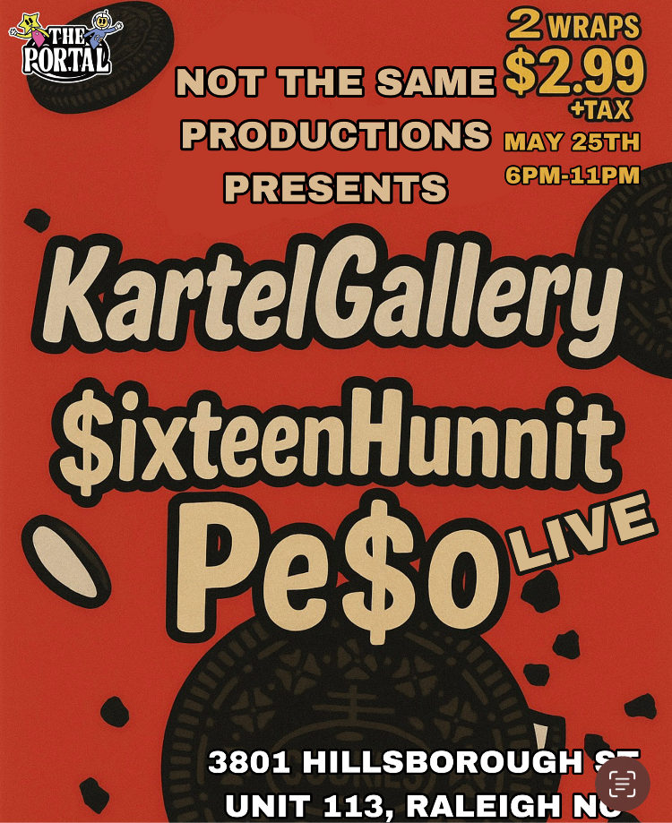 MAY 25 7-12 EVENT TICKETS